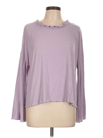 Pre-owned Entro Long Sleeve T-shirt In Purple