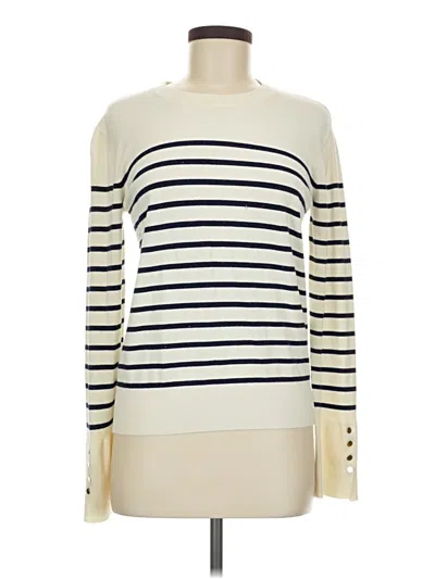 Pre-owned Entro Long Sleeve Turtleneck In Ivory