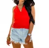 Entro Loved By You Top In Red In Red