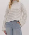 Entro Mary-michael Sweater In Ivory In White