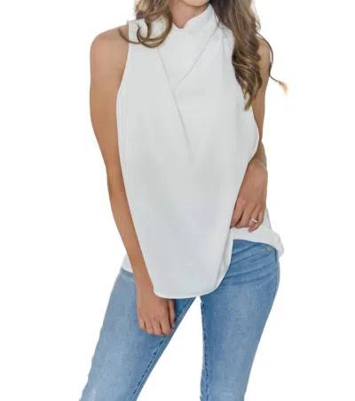Entro Meet Me At My Place Top In White
