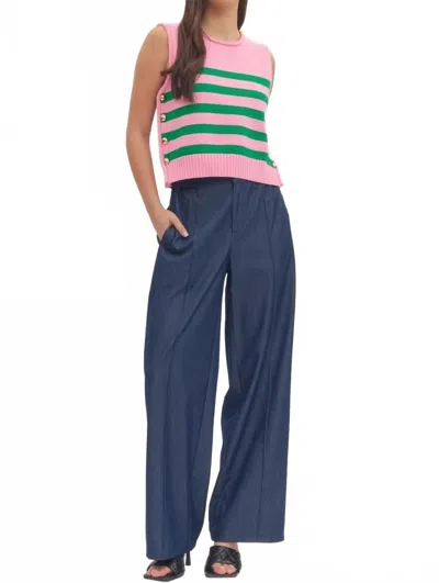 Entro Out To Brunch Top In Pink