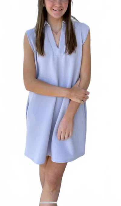Entro Pickelball Dress In Lilac In Blue