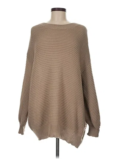 Pre-owned Entro Pullover Sweater In Brown