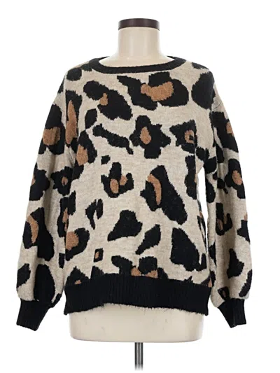 Pre-owned Entro Pullover Sweater In Brown