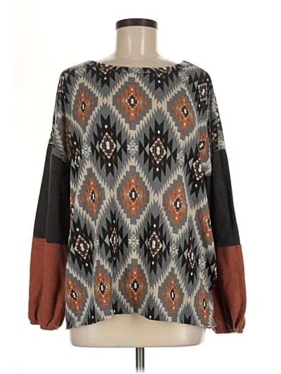 Pre-owned Entro Pullover Sweater In Brown