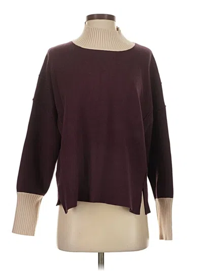 Pre-owned Entro Pullover Sweater In Burgundy