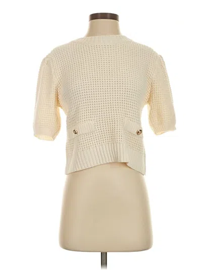 Pre-owned Entro Pullover Sweater In Ivory