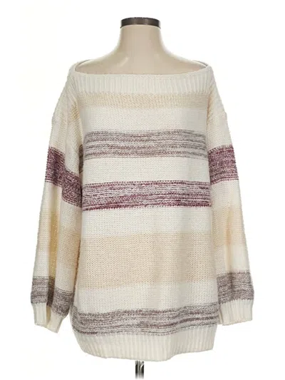 Pre-owned Entro Pullover Sweater In Ivory