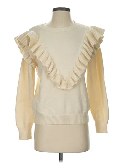 Pre-owned Entro Pullover Sweater In Ivory