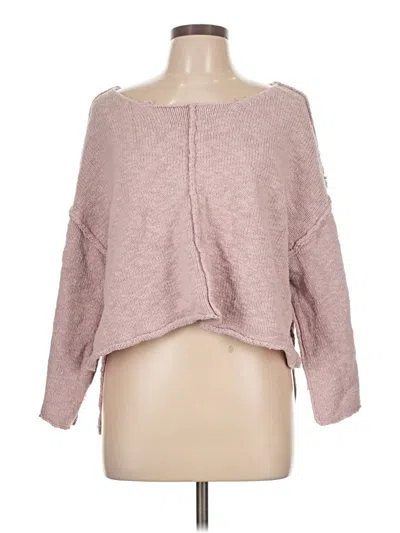 Pre-owned Entro Pullover Sweater In Pink