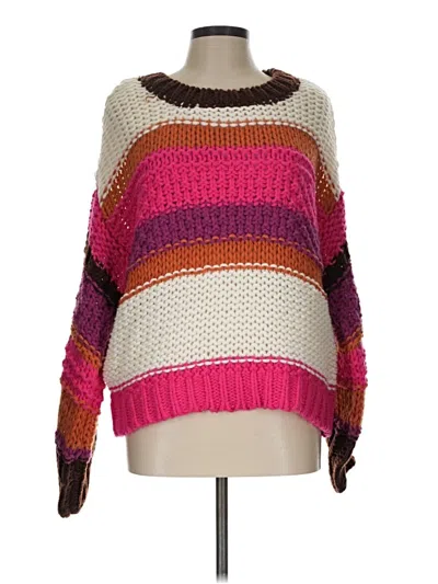 Pre-owned Entro Pullover Sweater In Pink