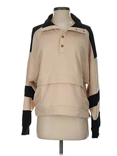 Pre-owned Entro Pullover Sweater In Tan