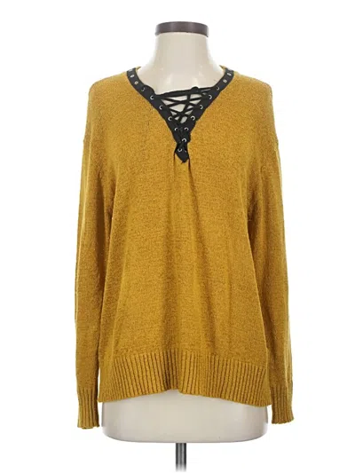 Pre-owned Entro Pullover Sweater In Yellow