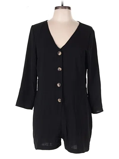 Pre-owned Entro Romper In Black
