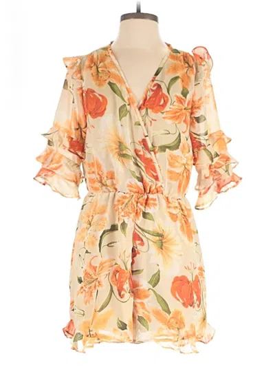 Pre-owned Entro Romper In Orange