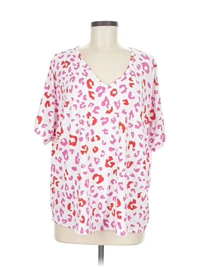 Pre-owned Entro Short Sleeve T-shirt In Pink