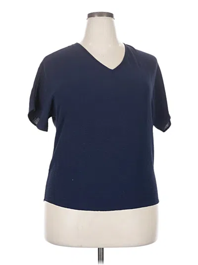 Pre-owned Entro Short Sleeve T-shirt In Blue