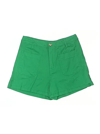 Pre-owned Entro Shorts In Green