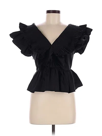 Pre-owned Entro Sleeveless Blouse In Black