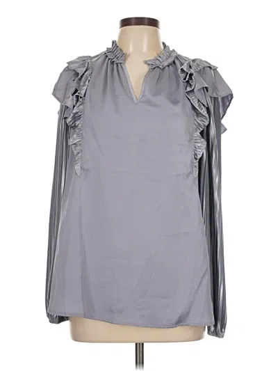 Pre-owned Entro Sleeveless Blouse In Gray