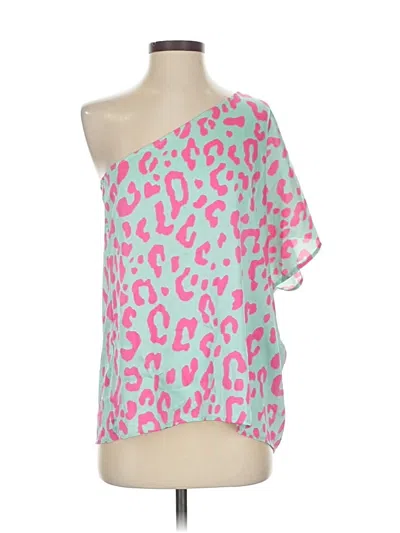 Pre-owned Entro Sleeveless Blouse In Pink