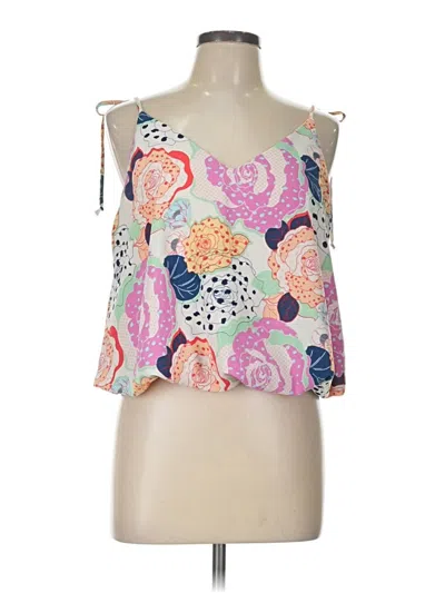 Pre-owned Entro Sleeveless Blouse In Pink