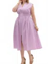 Entro Sleeveless Empire Waste In Lilac In Purple