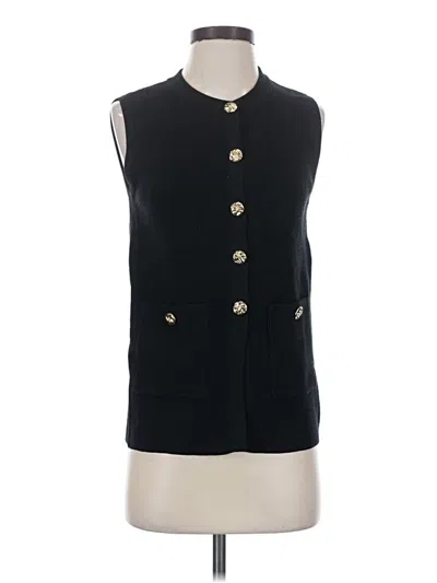 Pre-owned Entro Sweater Vest In Black