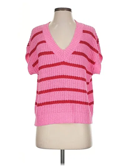 Pre-owned Entro Sweater Vest In Pink