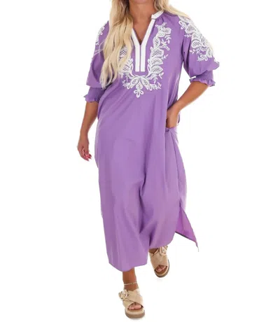 Entro Sweet As Ever Midi Dress In Lavender In Purple