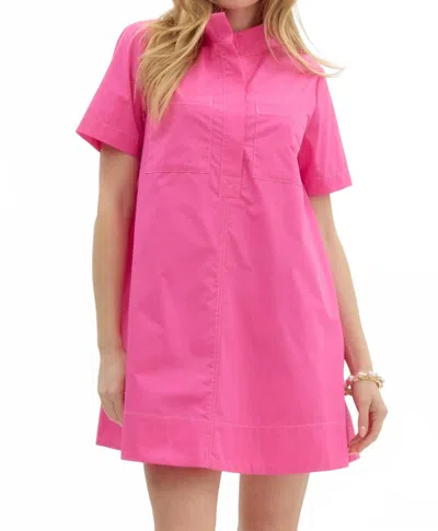 Entro Timeless Margot Mini Dress In Pink