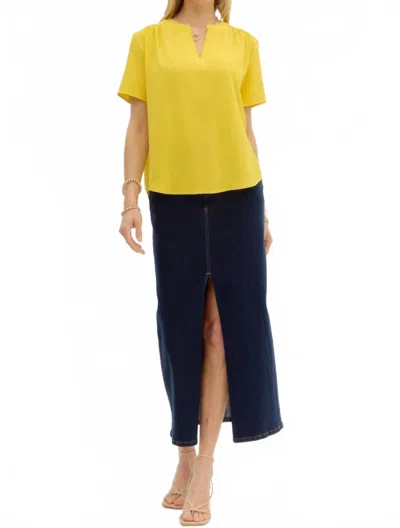 Entro Tracy Top In Yellow