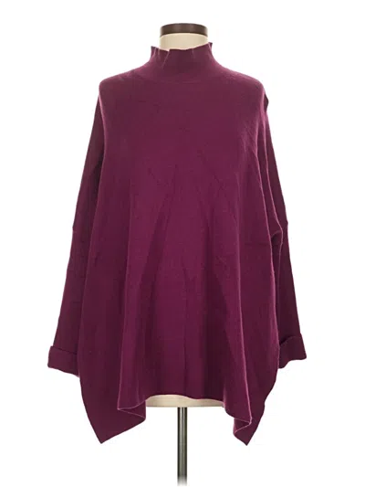 Pre-owned Entro Turtleneck Sweater In Burgundy