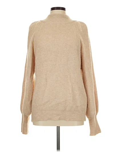 Pre-owned Entro Turtleneck Sweater In Tan