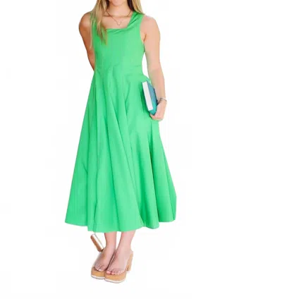Entro Under Pressure Dress In Green
