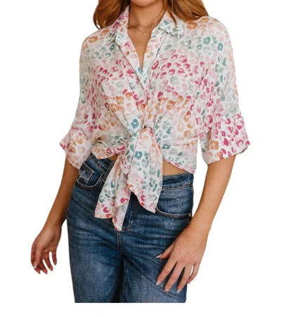 Entro Wild Blouse In White