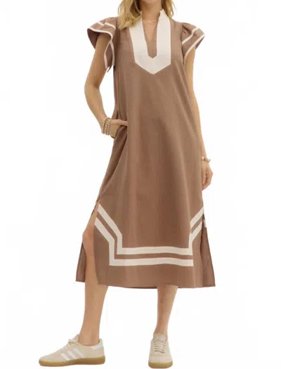 Entro Women's Isabel Dress In Brown