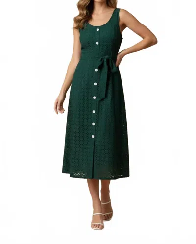 Entro Women's Midi Dress In Green