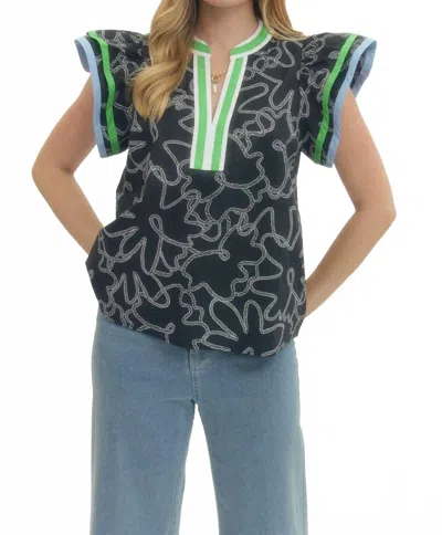 Entro Women's Steal The Night Top In Blue