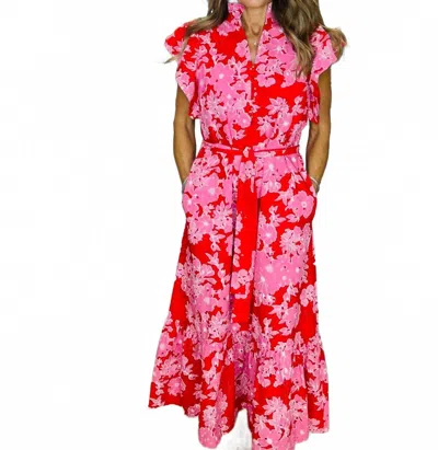 Entro Women's The Domain Dress In Pink