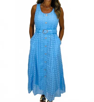 Entro Women's The Jimmie Dress In Powder Blue