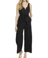 Entro Wrap Pantsuit In Black In Black