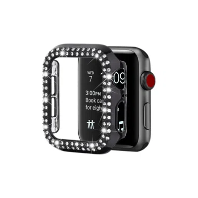 Entronix Case Compatible With Iwatch Series Ultra, 49mm - Diamond Cover W/ Built-in Screen Protector In Black