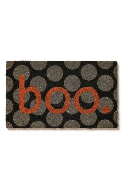 Entryways Boo Doormat In Gray