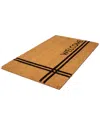Entryways Crisscross Welcome Coir Doormat