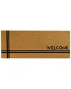Entryways Crisscross Welcome Coir Doormat