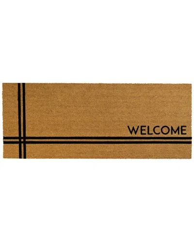 ENTRYWAYS ENTRYWAYS CRISSCROSS WELCOME COIR DOORMAT