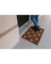 Entryways Diamonds Coir Doormat