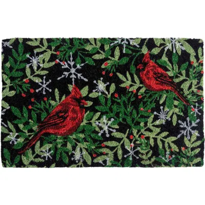 Entryways Holiday Cardinal Doormat Doormat In Red